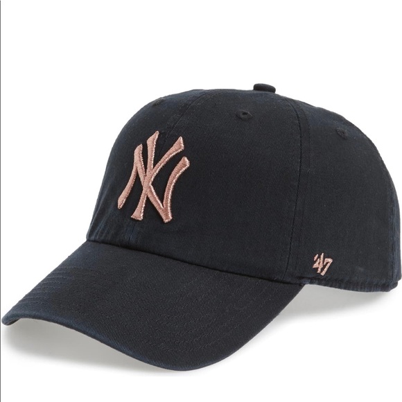 Ny yankees metallic embroidery baseball cap Clearance